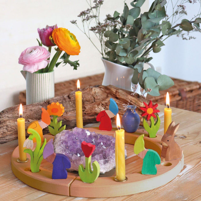 Brass Candle Holder - Grimm's Wooden Toys