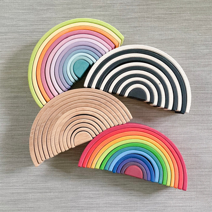 Ways to Play with your Grimms Wooden Rainbow
