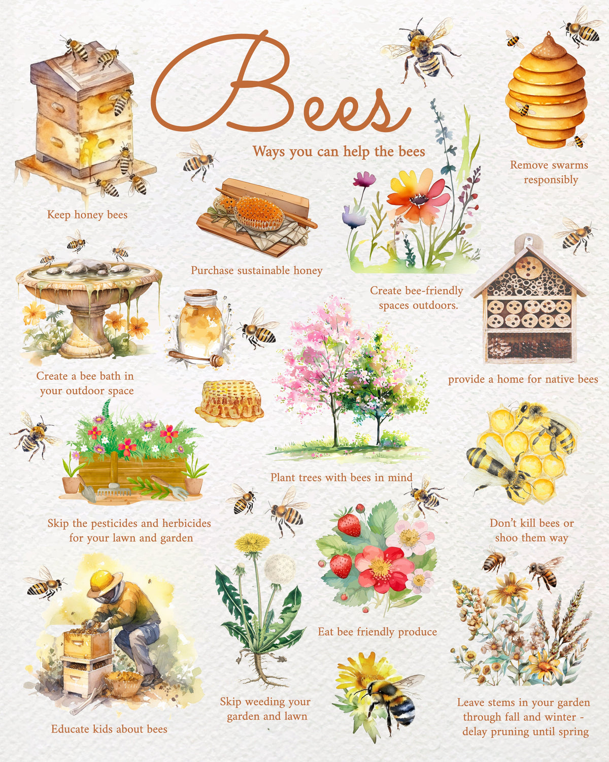 11 Ways to Celebrate World Bee Day and Support Bee Populations — Oak & Ever