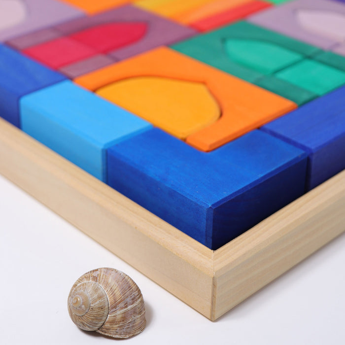 1001 Nights Wooden Blocks Building Set - Grimm's Wooden Toys