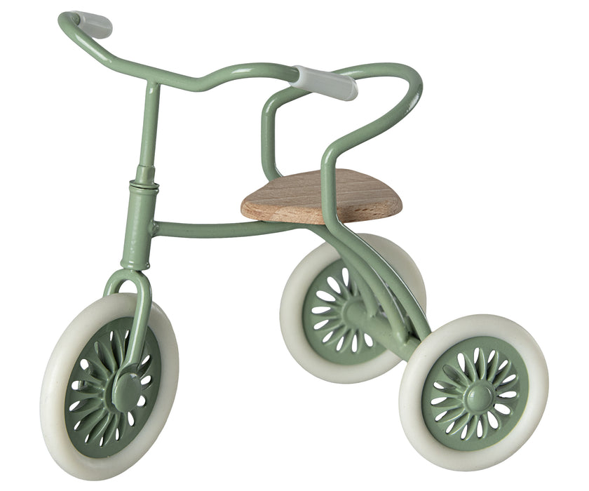 Mouse tricycle and Hanger - Mint Green - Maileg