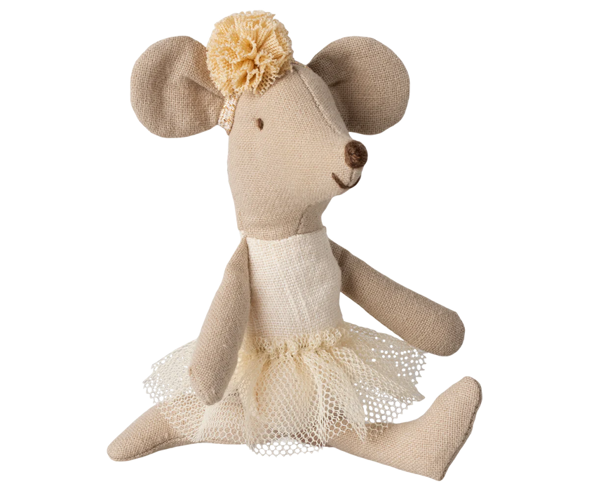 Ballerina Mouse - Little Sister - Off White - Maileg Mouse