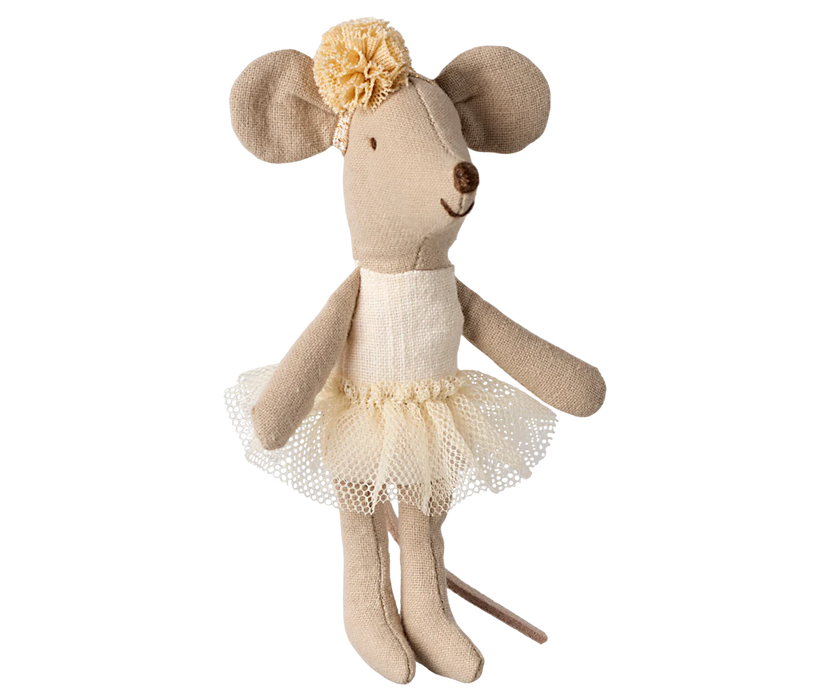 Ballerina Mouse - Little Sister - Off White - Maileg Mouse