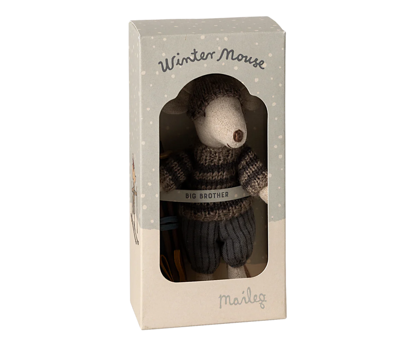 Winter Big Brother 2024 - Ski Mouse - Maileg Mouse