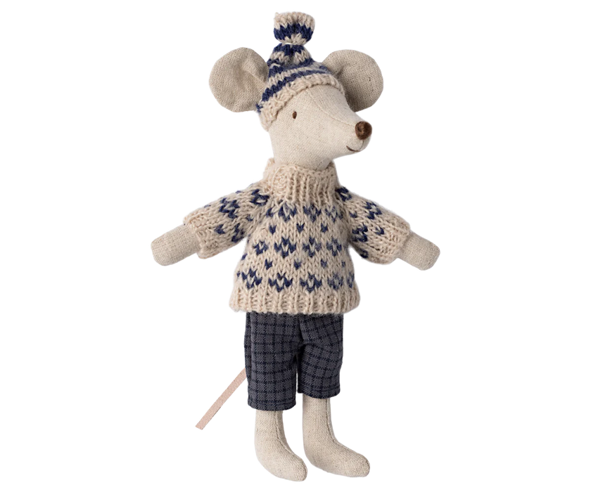 Winter Dad Mouse 2024 - Ski Mouse - Maileg Mouse