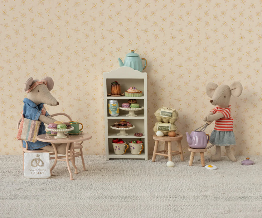 Denim Dress and Bag - Mom/Dad Size - Maileg Mouse Clothing