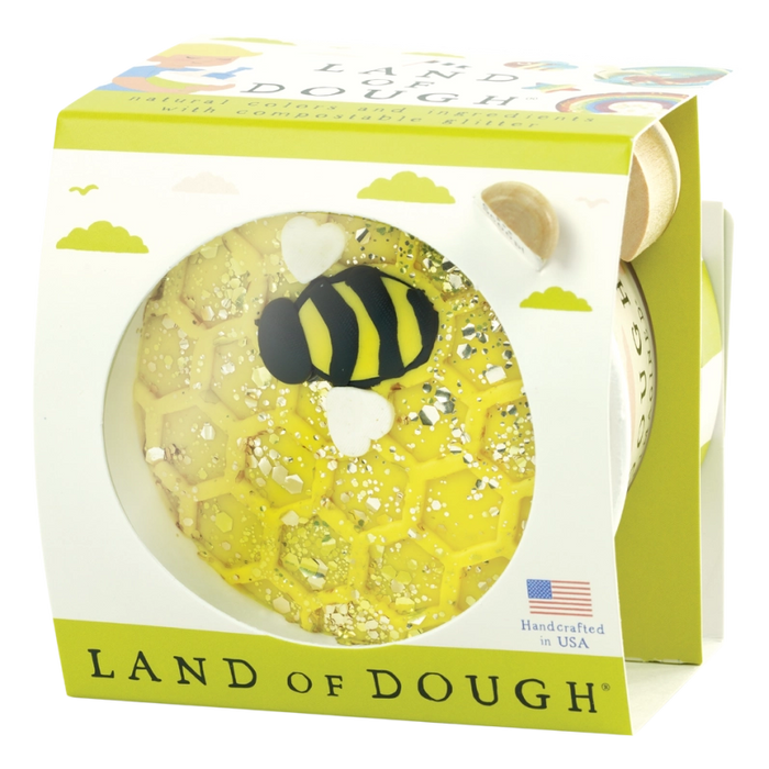 Bees Knees -  Natural Playdough  - The Land of Dough