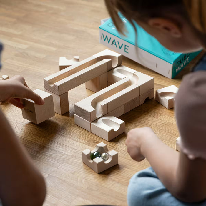 CUBORO Wave - Extra Set - Wooden Marble Run