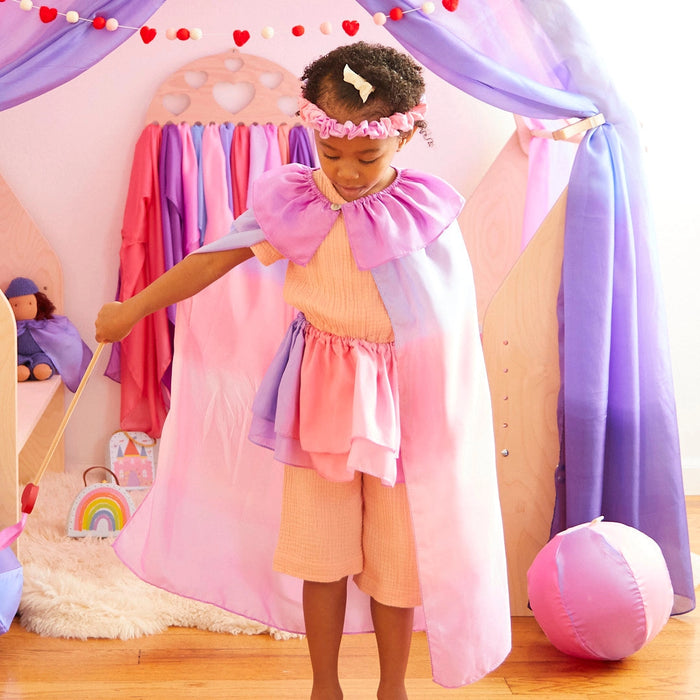 Silk Cape - Dress Up - Sarah's Silks - Blossom
