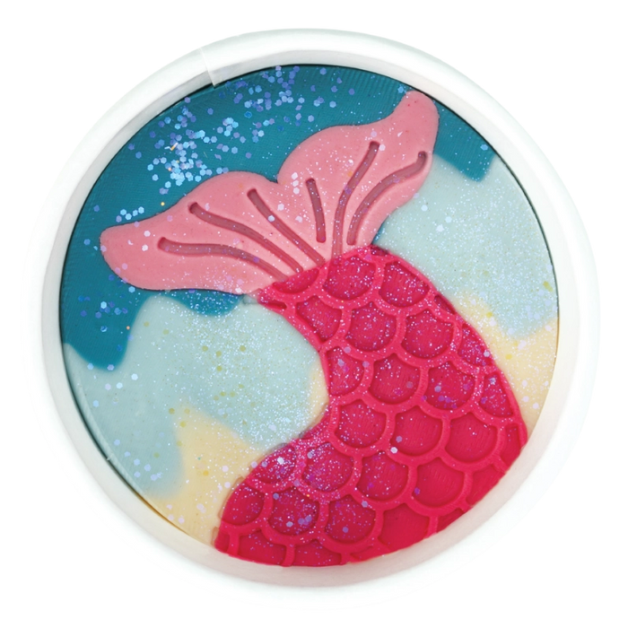 Mermaid Splash -  Natural Playdough  - The Land of Dough