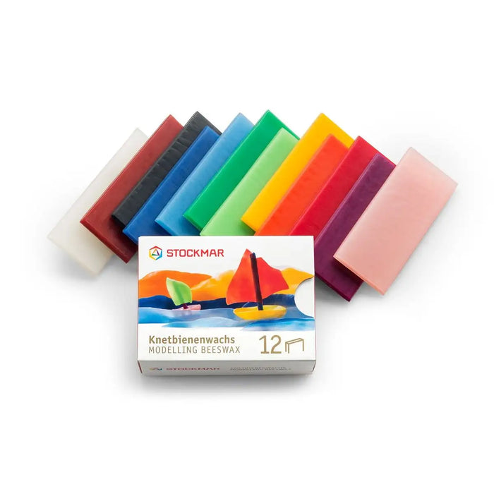 Stockmar Modeling Beeswax - 12 Colors/Sheets