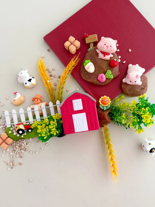 Farm - Sensory Play Dough Kit - Earth Grown Kid Dough