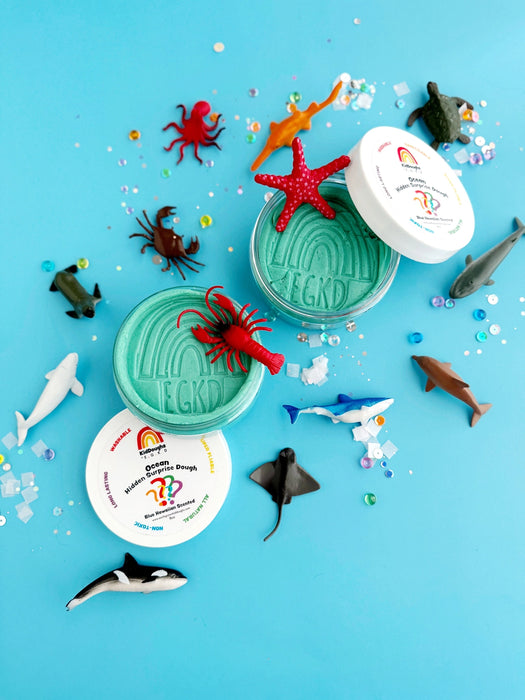 Playdough Singles 4 oz Jars - Earth Grown Kid Dough - Scented
