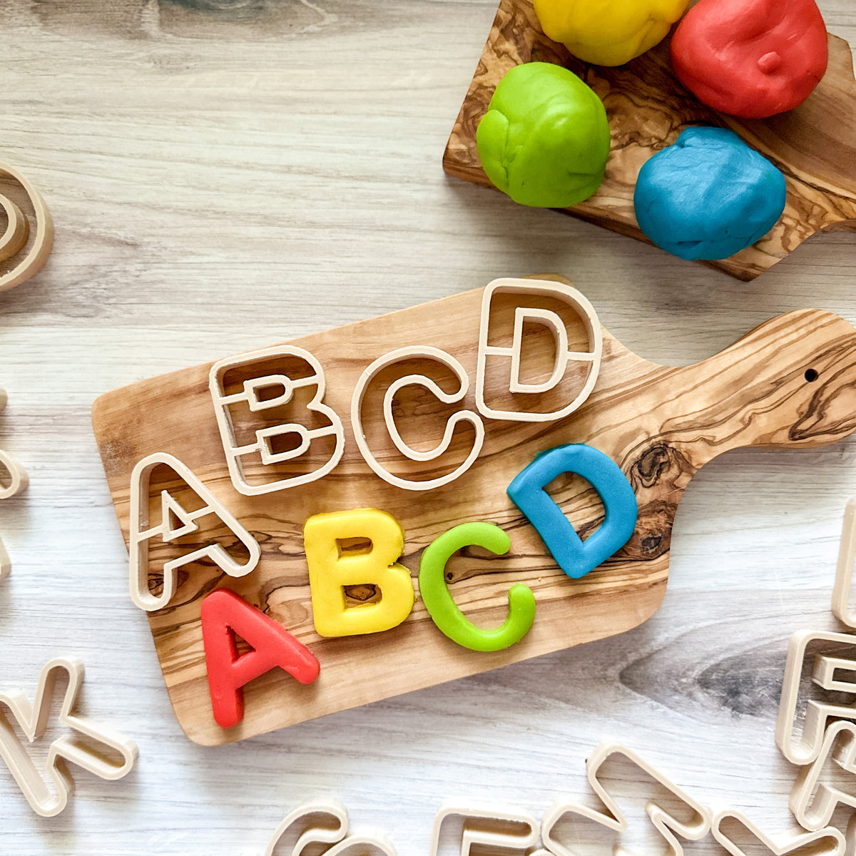 Alphabet - Dough Cutters - Plant Based Plastic - Eco Cutters — Oak & Ever