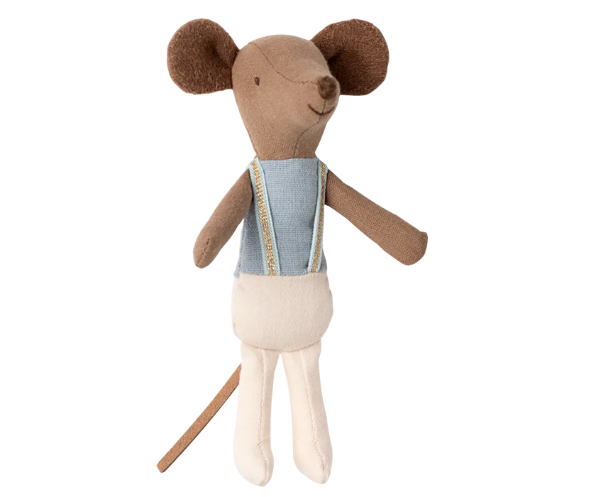 Ballet Dancer with Stand - Big Brother - Blue - Maileg Mouse