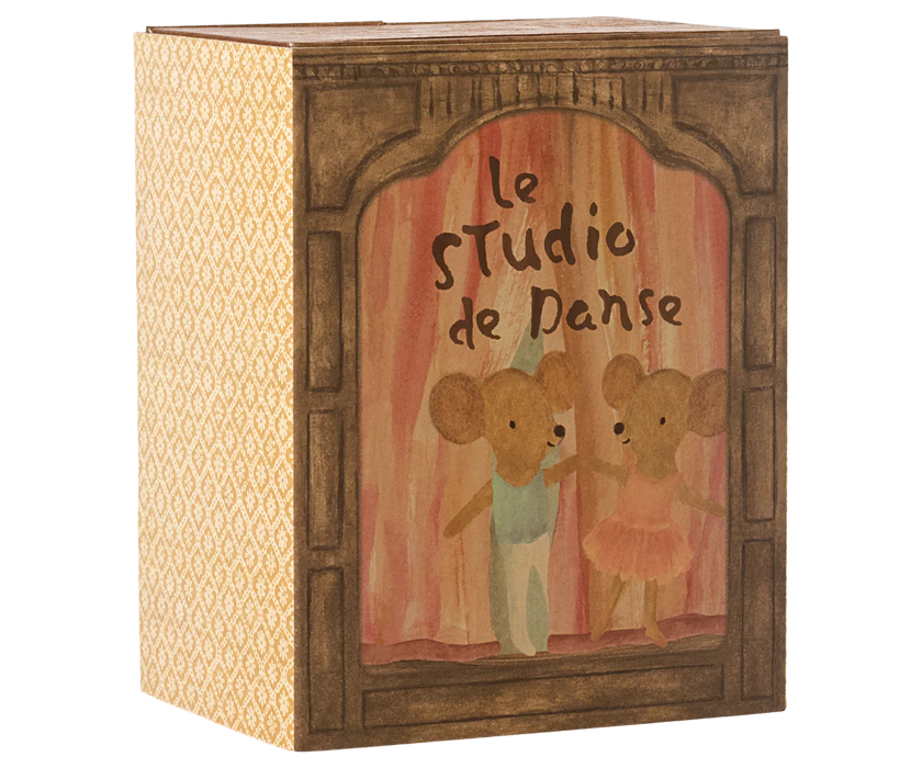 Ballet Mice in Dance Studio Set - Little Sister and Brother- Maileg
