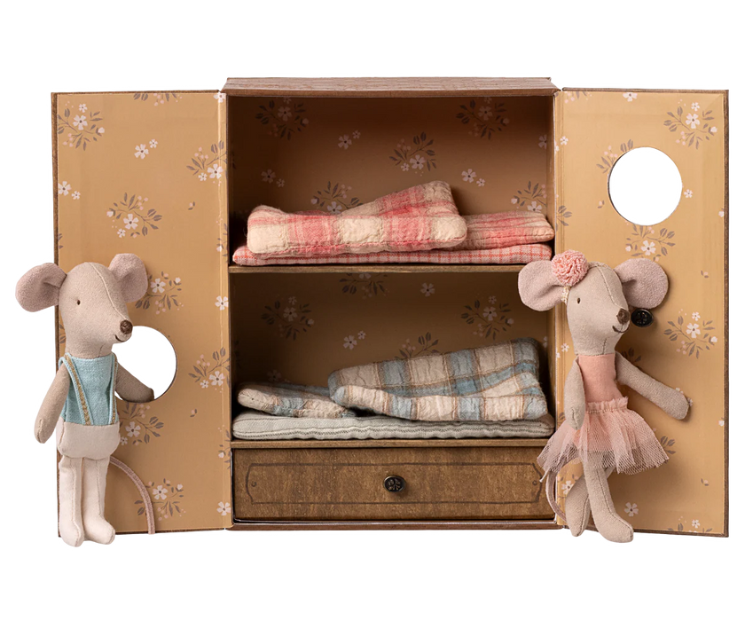 Ballet Mice in Dance Studio Set - Little Sister and Brother- Maileg