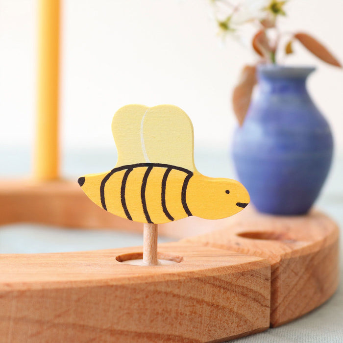 Bee - Decorative Figure for Celebration Ring - Grimm's Wooden Toys