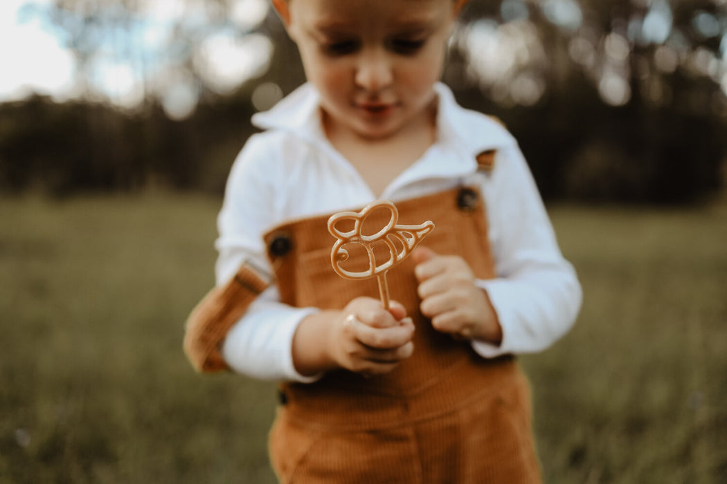 Bee - Eco Bubble wand - Plant Based Plastic - Eco Cutters