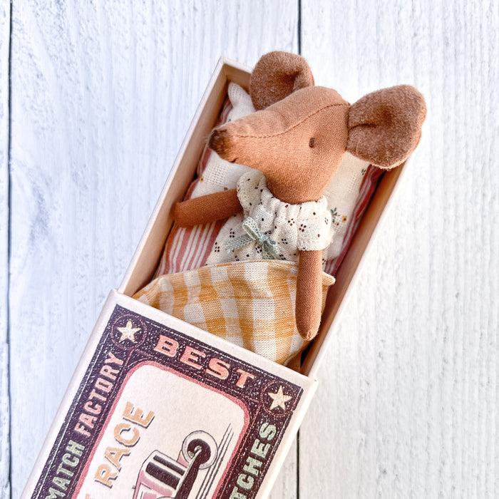 Big Sister Mouse in a Match Box 2023 - Maileg