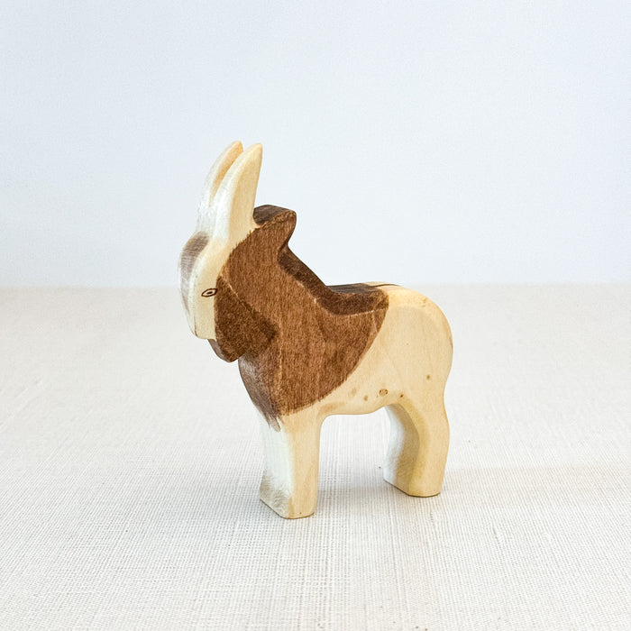 Billy Goat - Hand Painted Wooden Animal - HolzWald