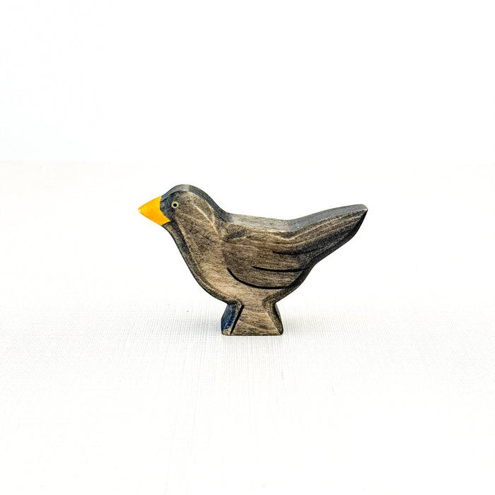 Blackbird - Hand Painted Wooden Animal - HolzWald