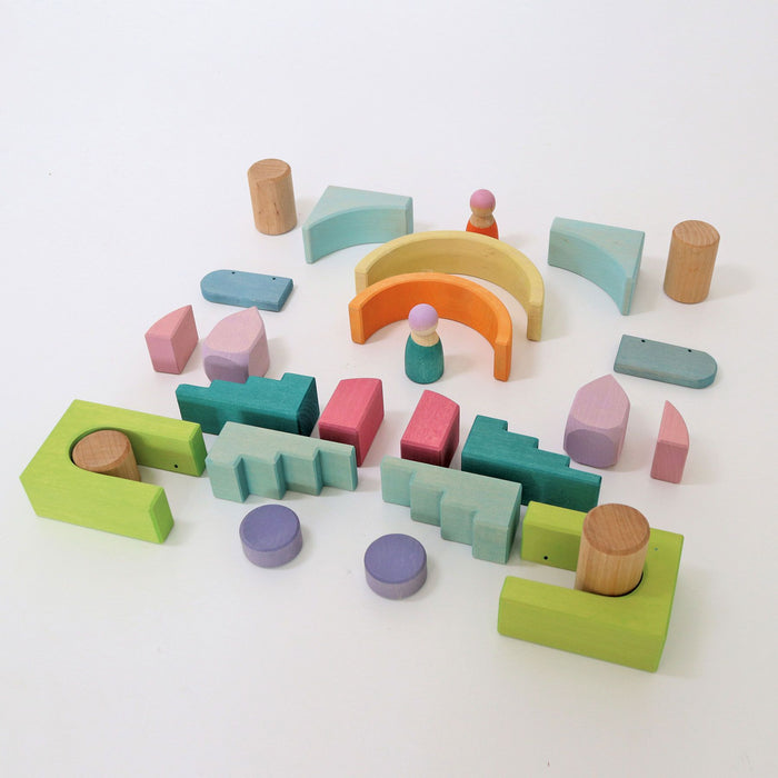 Building World Cloud Play  - Grimm's Wooden Toys