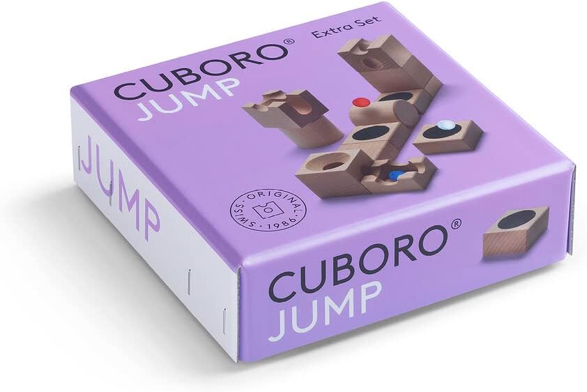 CUBORO Jump - Extra Set - Wooden Marble Run