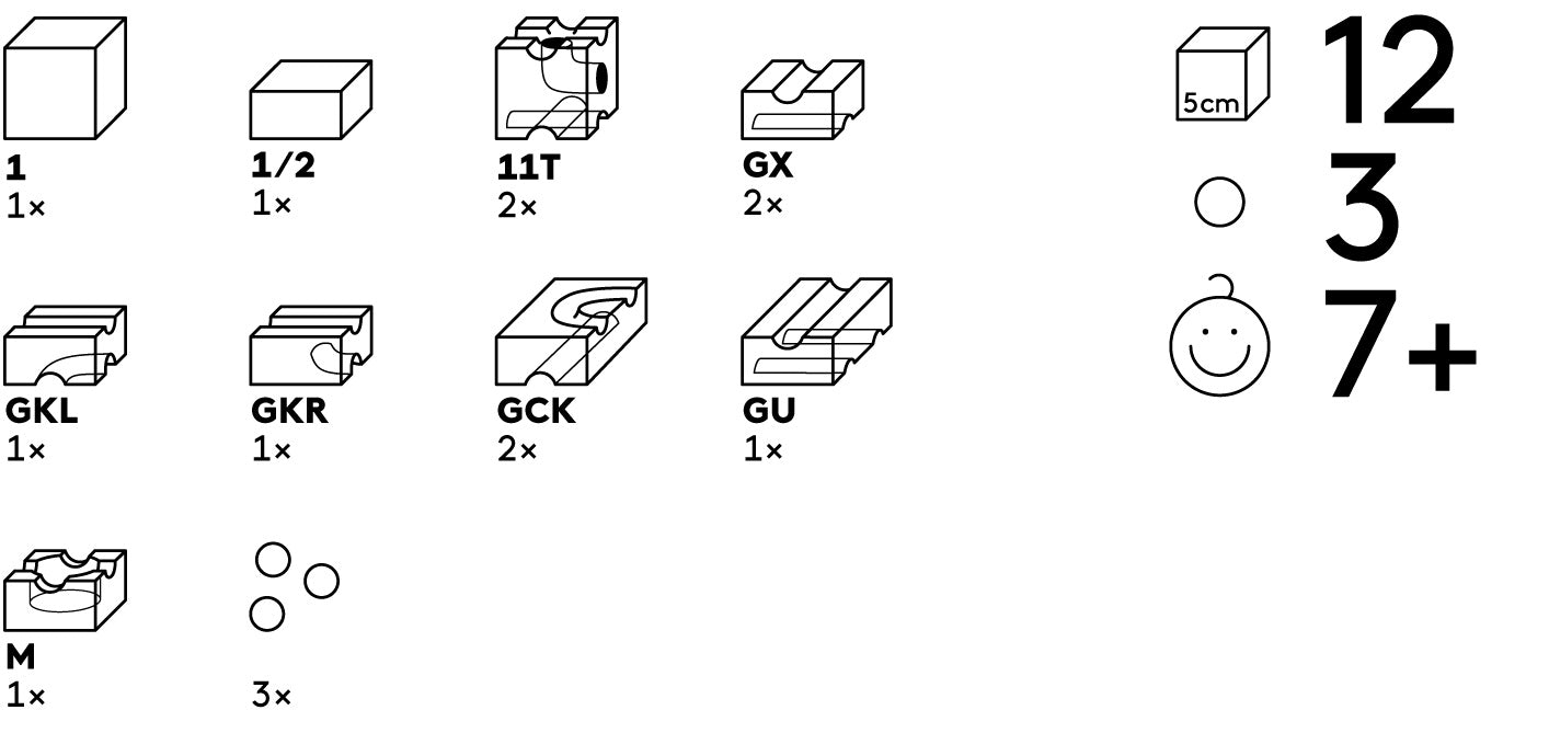 CUBORO CUBES - Extra Set Bauwürfel CUBORO CUBES - Extra Set Bauwürfel