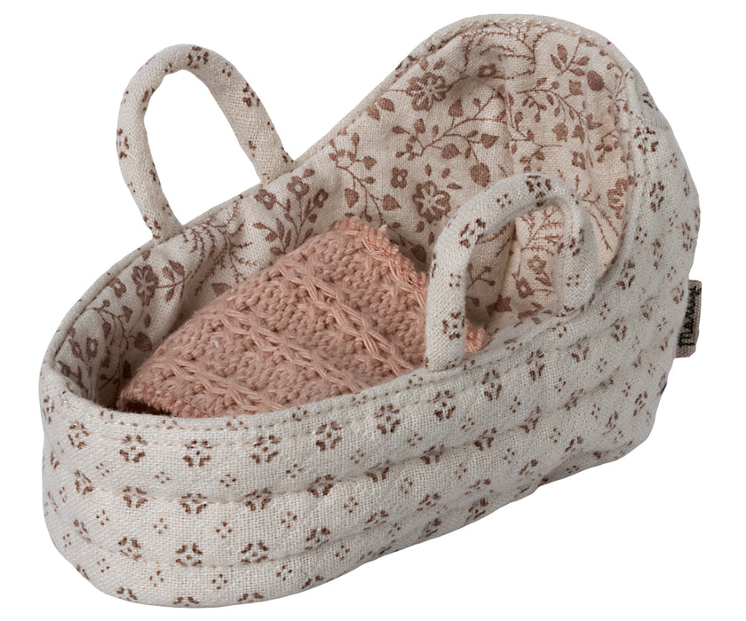Carry cot for Baby Mouse - Baby Mouse Bassinet - Maileg