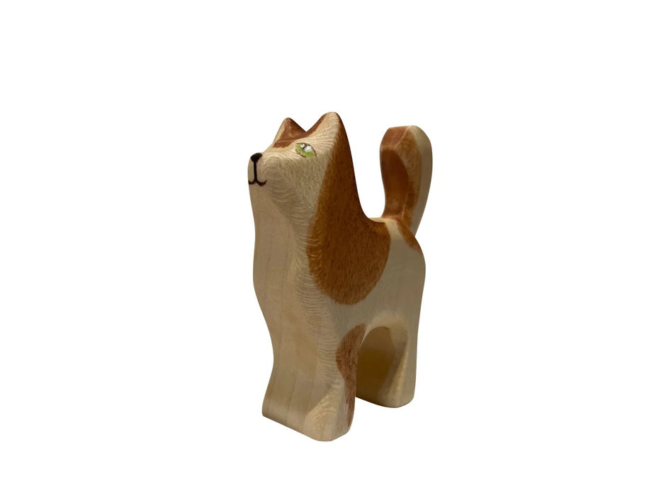 Cat - Hand Painted Wooden Animal - HolzWald