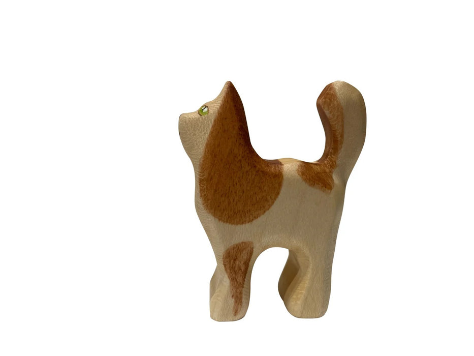 Cat - Hand Painted Wooden Animal - HolzWald