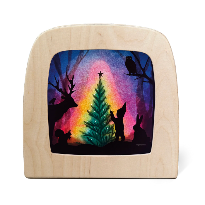 Christmas Tree - Artwork Silhouette For Toverlux Frame and Lamp - Vogel Geluk