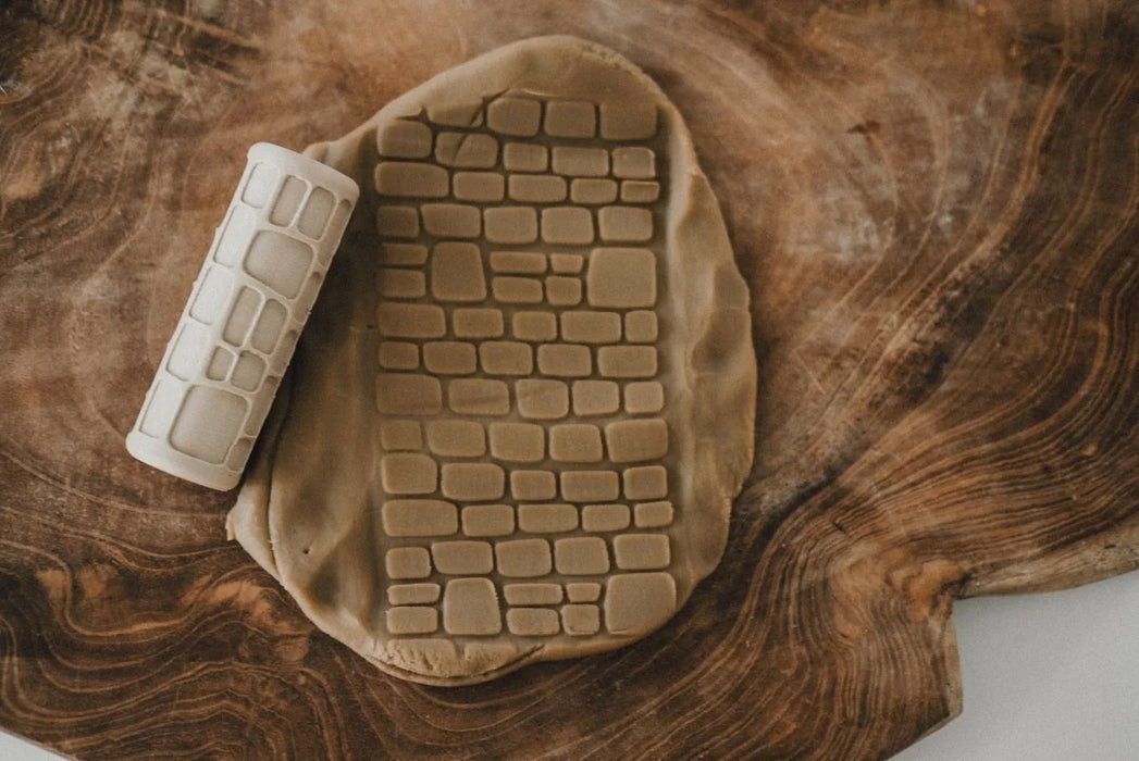 Cobblestone Path Roller - Eco Pattern Roller - Plant Based Plastic - Eco Cutters