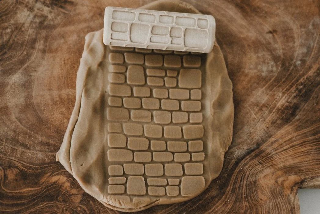 Cobblestone Path Roller - Eco Pattern Roller - Plant Based Plastic - Eco Cutters