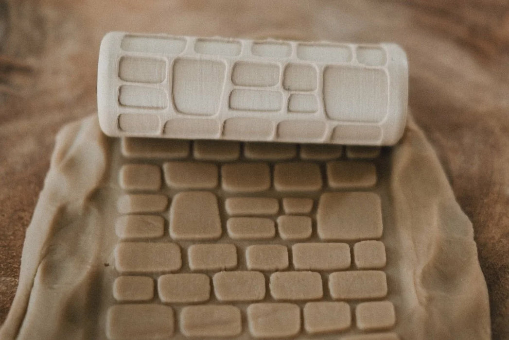 Cobblestone Path Roller - Eco Pattern Roller - Plant Based Plastic - Eco Cutters
