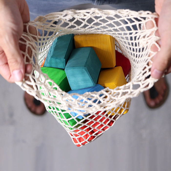 Colored Waldorf Blocks - Grimm's Wooden Toys