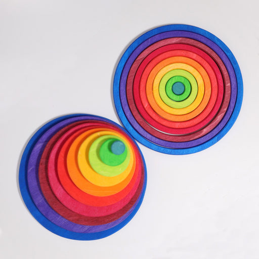 Concentric Circles and Rings - Grimm's Wooden Toys