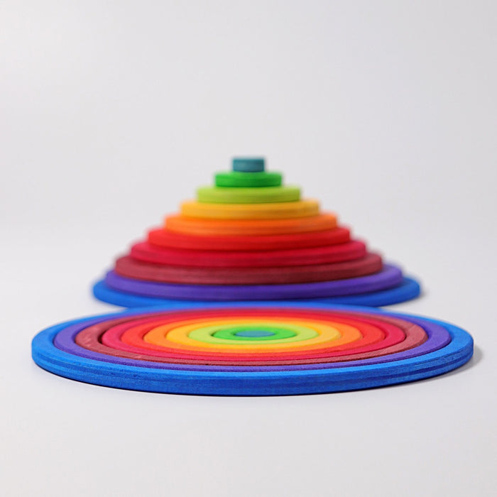 Concentric Circles and Rings - Grimm's Wooden Toys