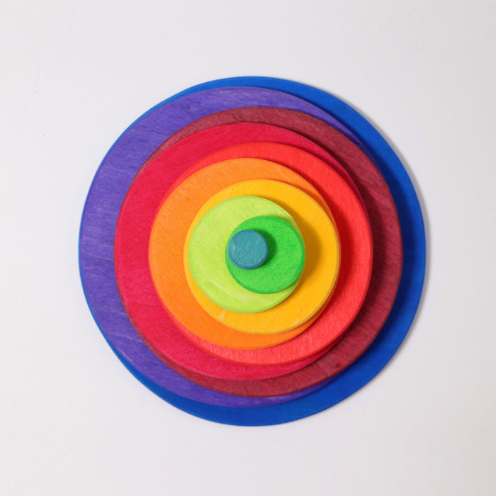 Concentric Circles and Rings - Grimm's Wooden Toys