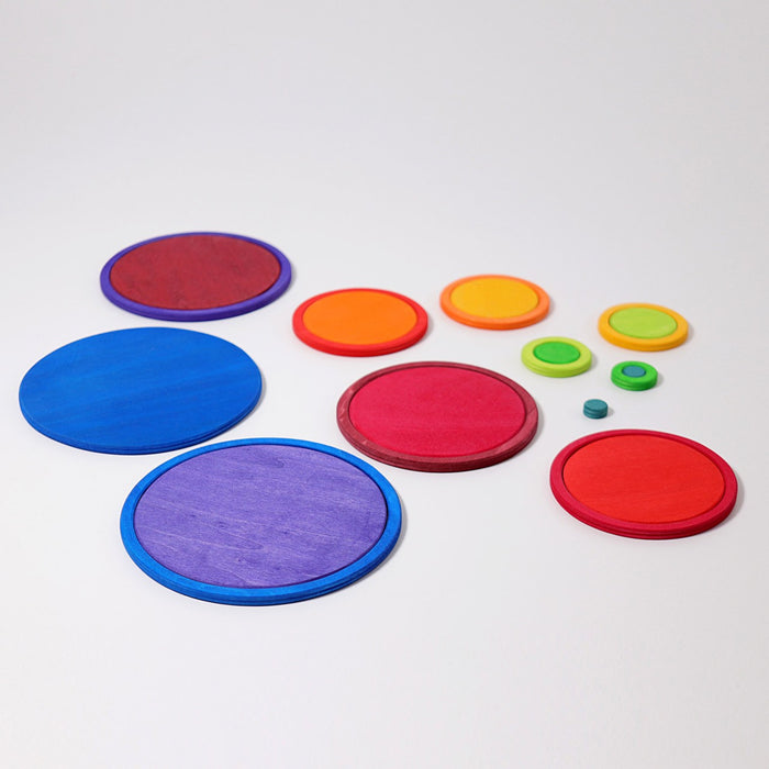 Concentric Circles and Rings - Grimm's Wooden Toys