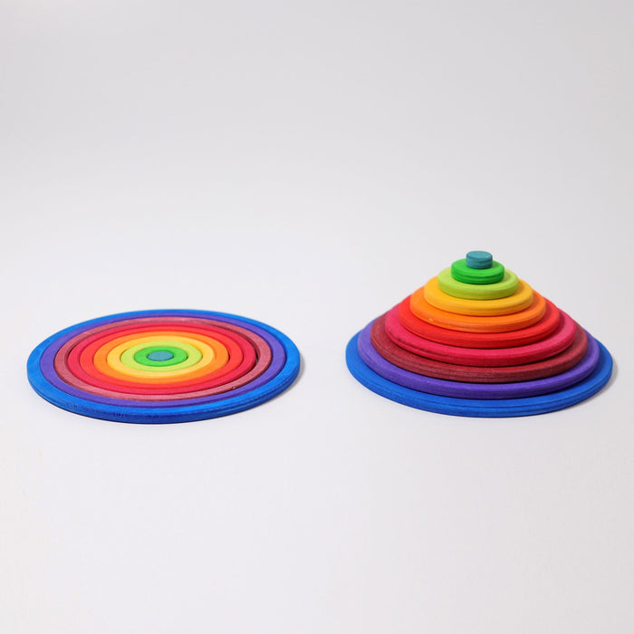 Concentric Circles and Rings - Grimm's Wooden Toys