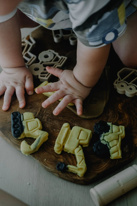 Construction Vehicle - Mini Dough Cutters - Plant Based Plastic - Eco Cutters