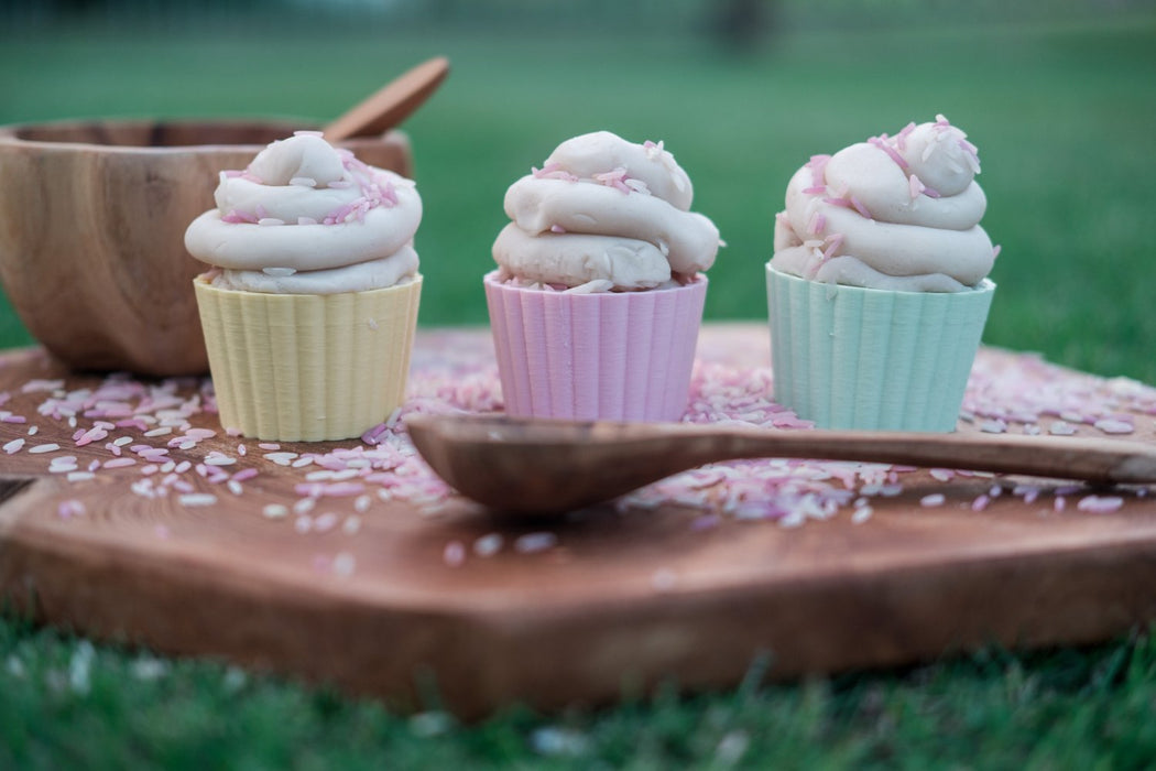 Cupcake Cups - Play Dough Cupcake Moulds - Plant Based Plastic - Eco Cutters