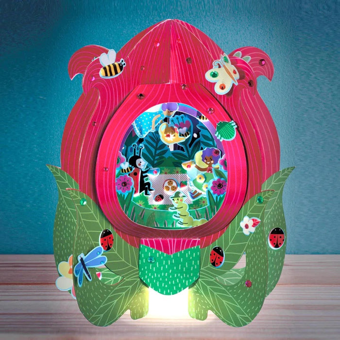 DIY Paper Lantern Kit - Fairy Flower Party - Night Light