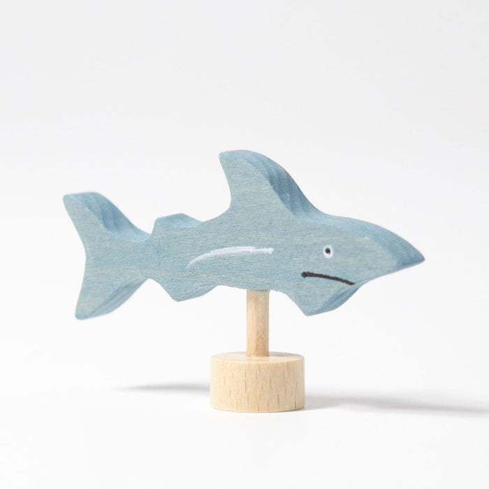 Decorative Figure Shark- Grimm's Wooden Toys