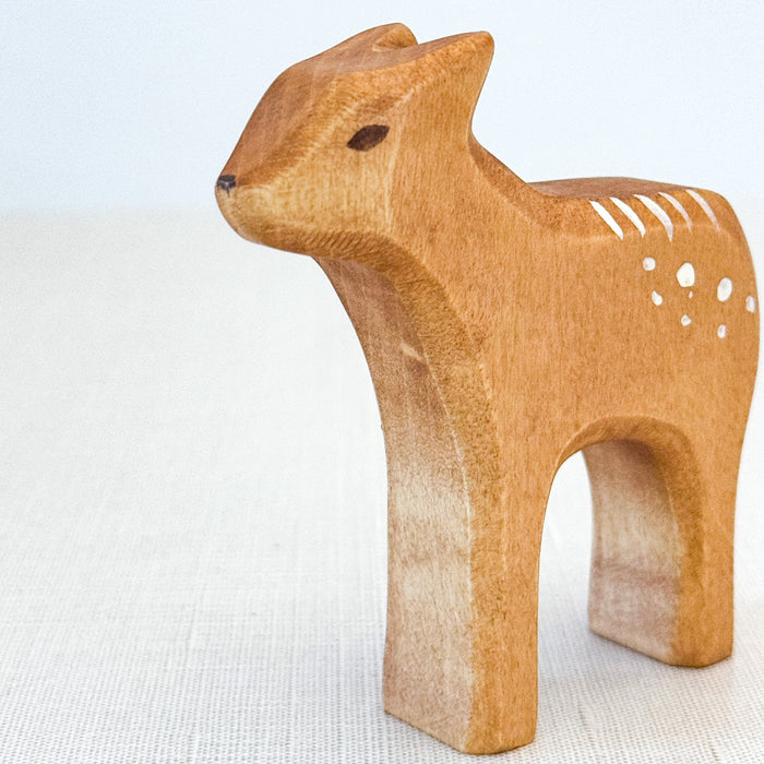 Doe (Female Deer) - Hand Painted Wooden Animal - HolzWald