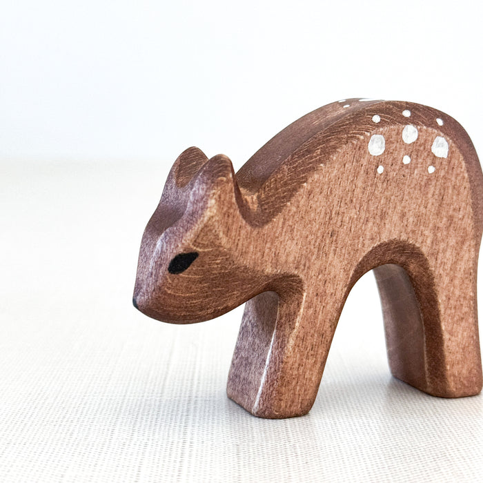 Fawn - Hand Painted Wooden Animal - HolzWald