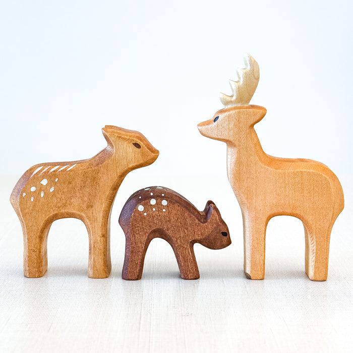 Fawn - Hand Painted Wooden Animal - HolzWald