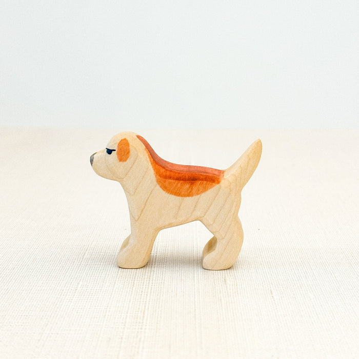 Puppy - Golden Retriever - Hand Painted Wooden Animal - HolzWald